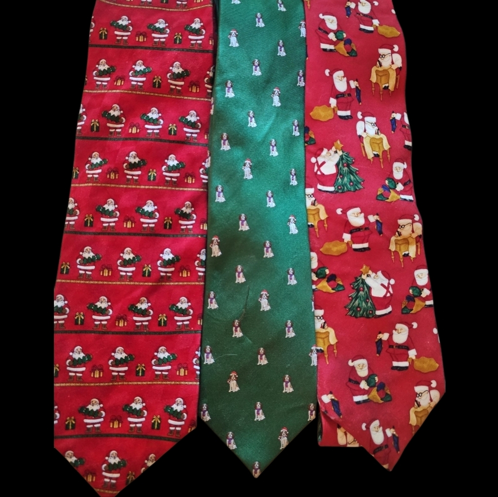 Festive Christmas Tie Set